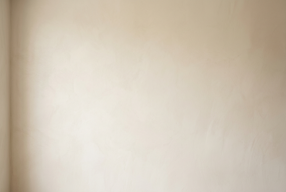 Minimal warm neutral section background
